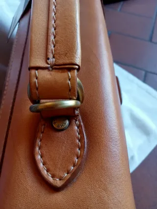 Borsa The Bridge vintage pelle marrone