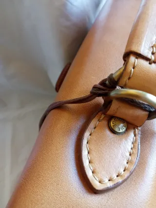 Borsa The Bridge vintage pelle marrone