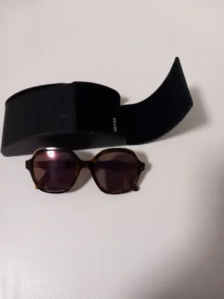 Occhiali da vista Prada marroni multicolore