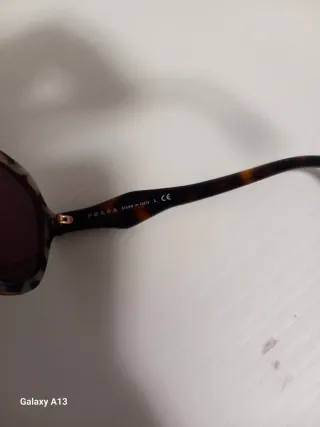 Occhiali da vista Prada marroni multicolore