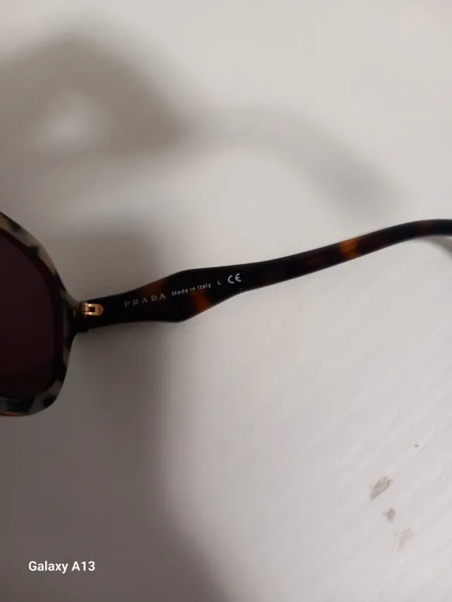 Occhiali da vista Prada marroni multicolore