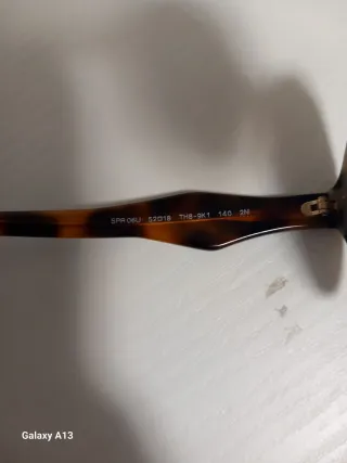 Occhiali da vista Prada marroni multicolore