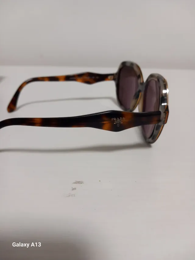 Occhiali da vista Prada marroni multicolore