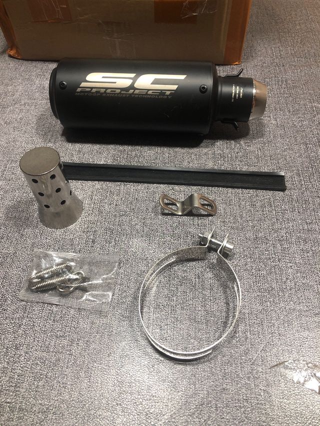 Silenciador SC Project Motocicleta