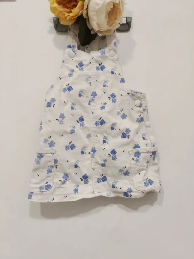 Peto falda bebé niña floral