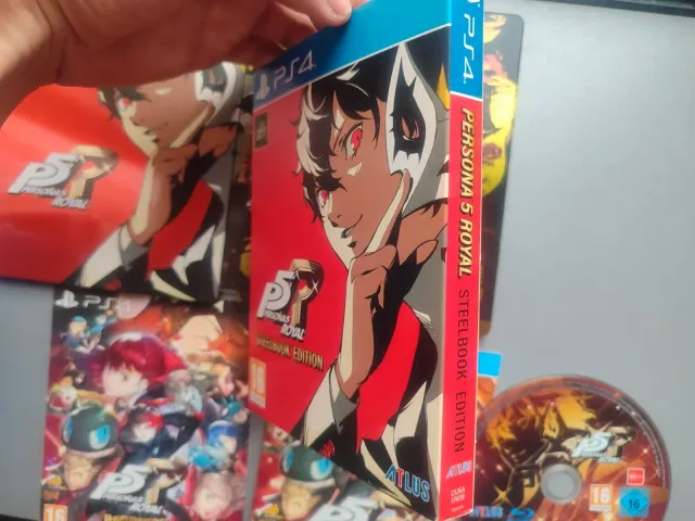 🇪🇸 Persona 5 Royal Steelbook Edition PS4 Pal Esp
