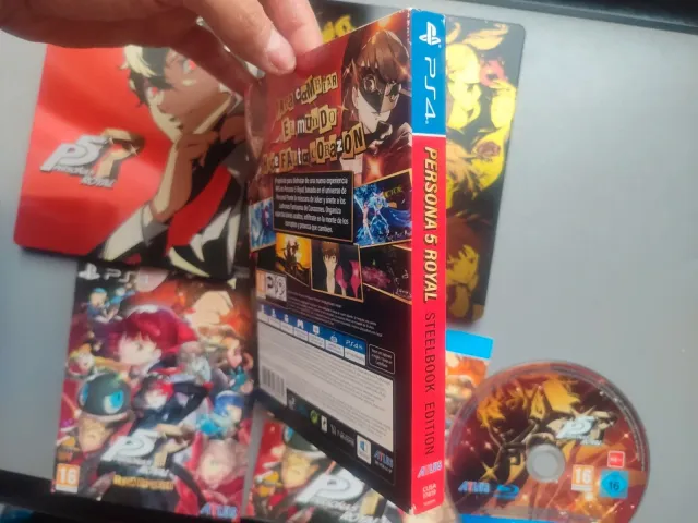 🇪🇸 Persona 5 Royal Steelbook Edition PS4 Pal Esp