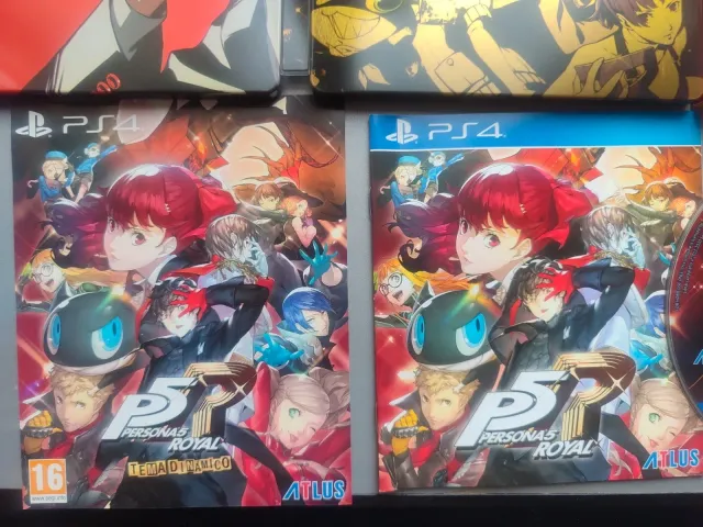 🇪🇸 Persona 5 Royal Steelbook Edition PS4 Pal Esp