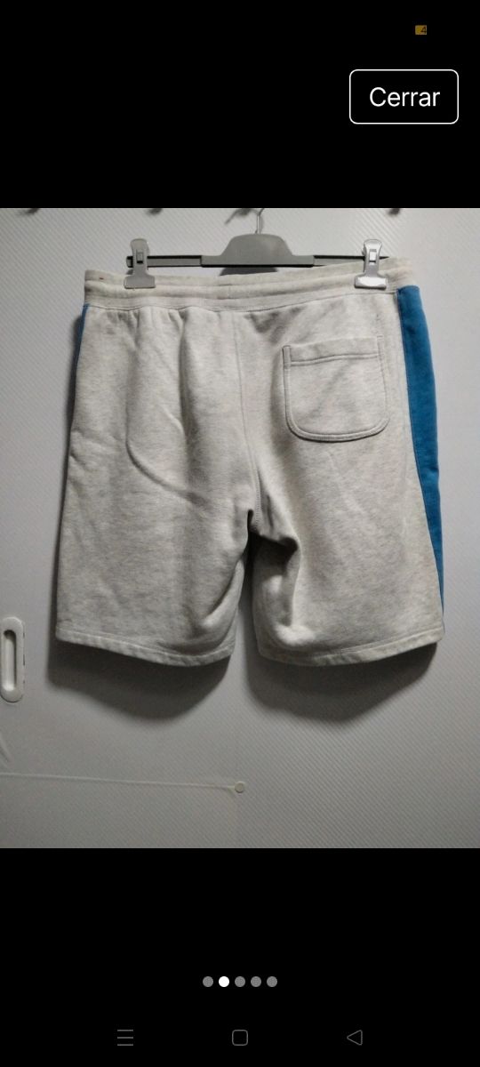 Pantalón corto Nike Air gris y azul