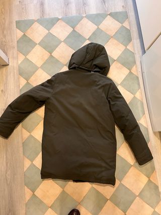 Abrigo Woolrich Pluma Talla L Verde