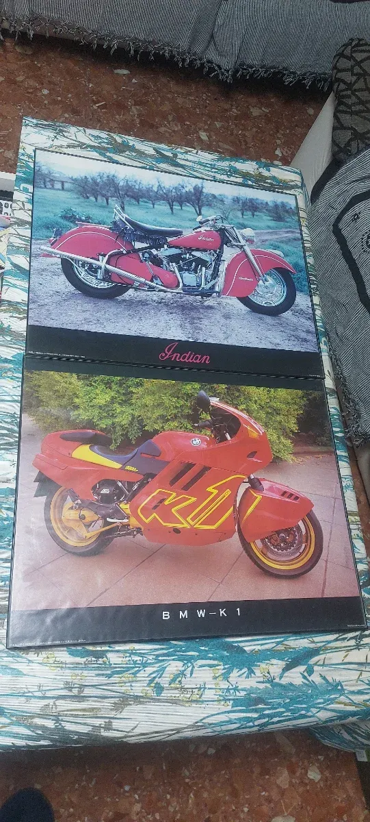 Cuadros de motos Indian y BMW K1