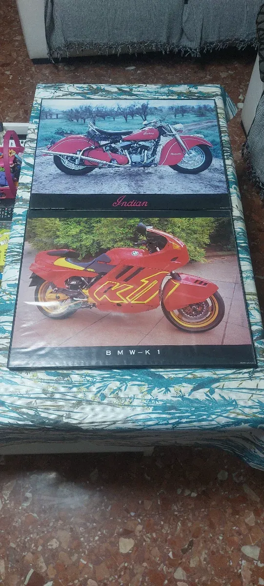 Cuadros de motos Indian y BMW K1