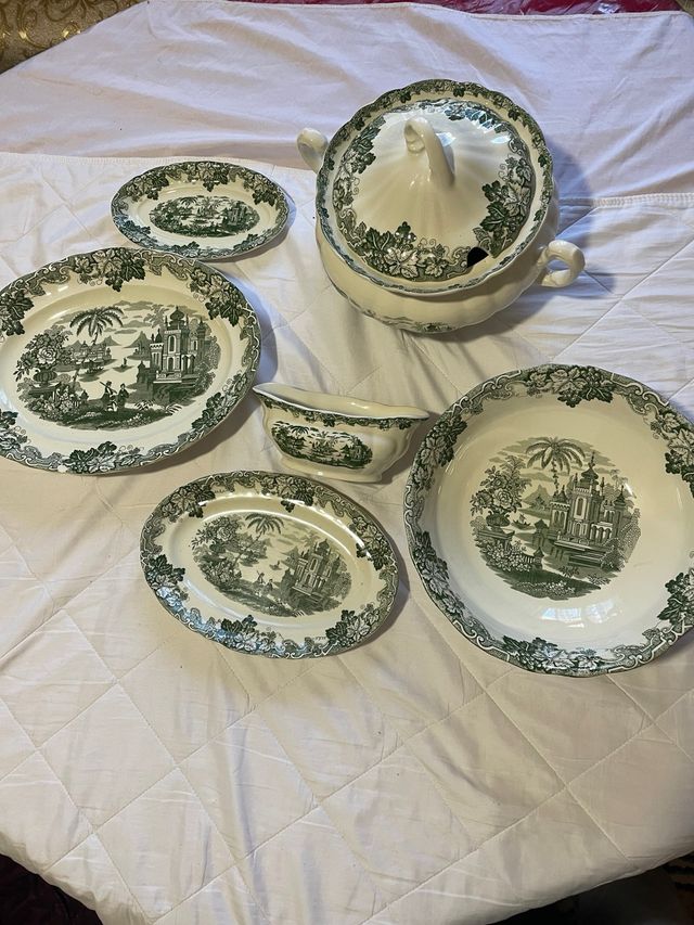 Vajilla La Cartuja 293 Verde