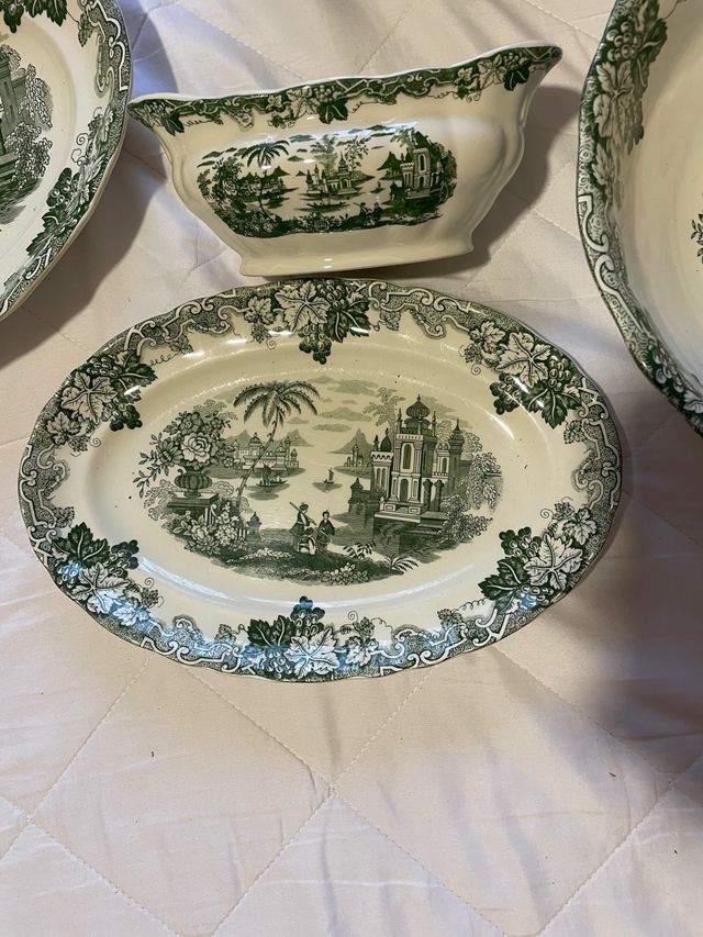 Vajilla La Cartuja 293 Verde