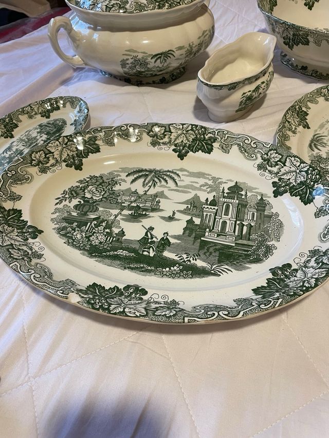 Vajilla La Cartuja 293 Verde