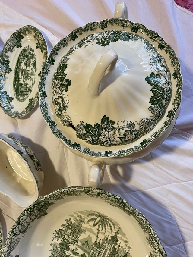 Vajilla La Cartuja 293 Verde