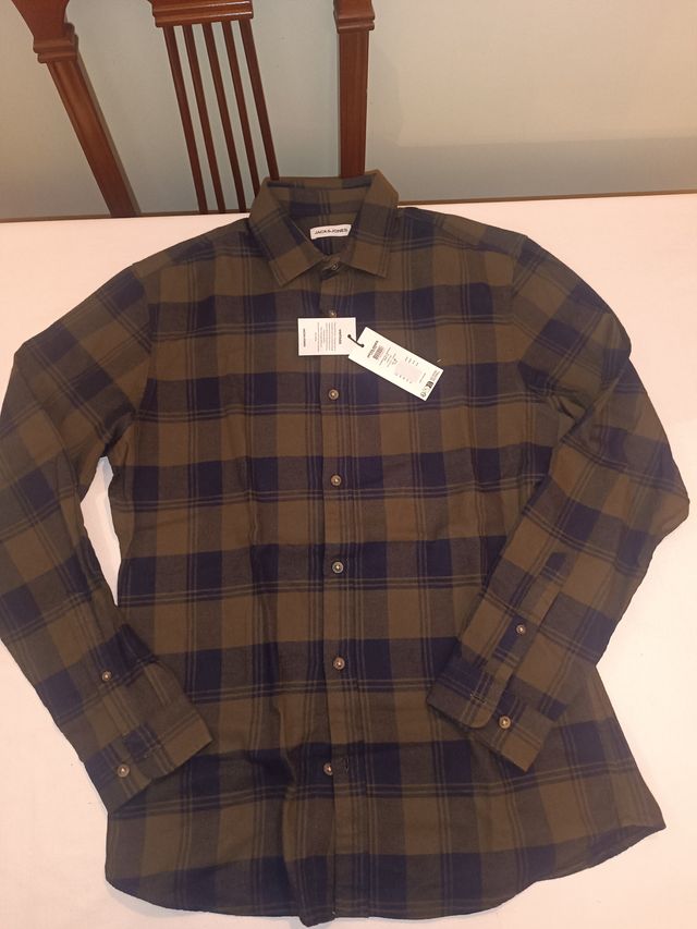 Camisa de franela Jack & Jones M