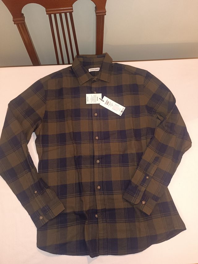 Camisa de franela Jack & Jones M