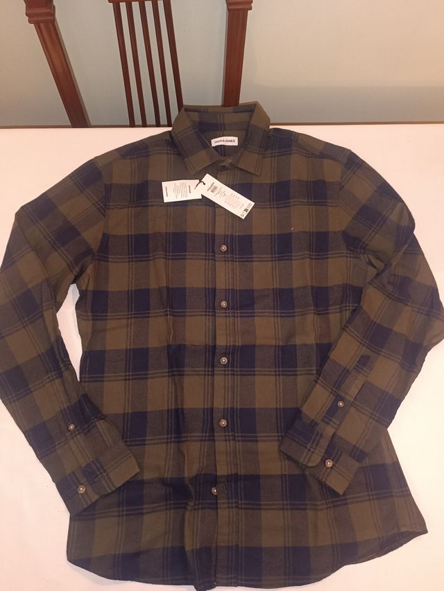 Camisa de franela Jack & Jones M