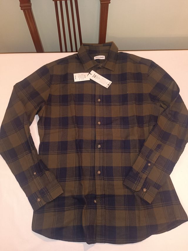 Camisa de franela Jack & Jones M