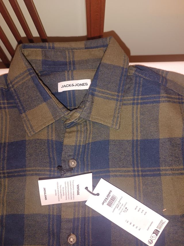 Camisa de franela Jack & Jones M