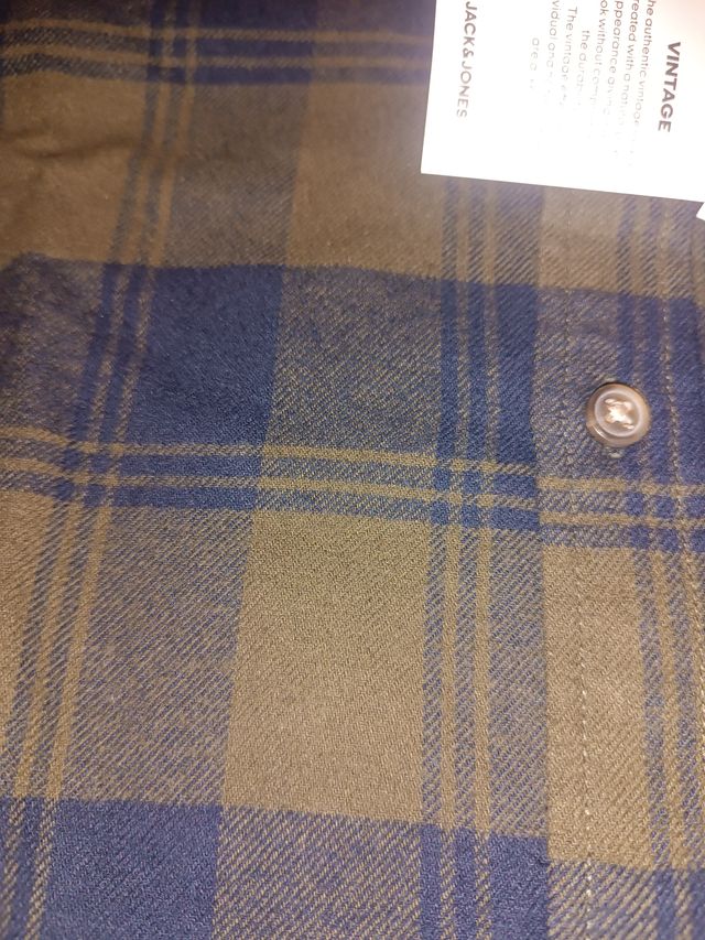 Camisa de franela Jack & Jones M