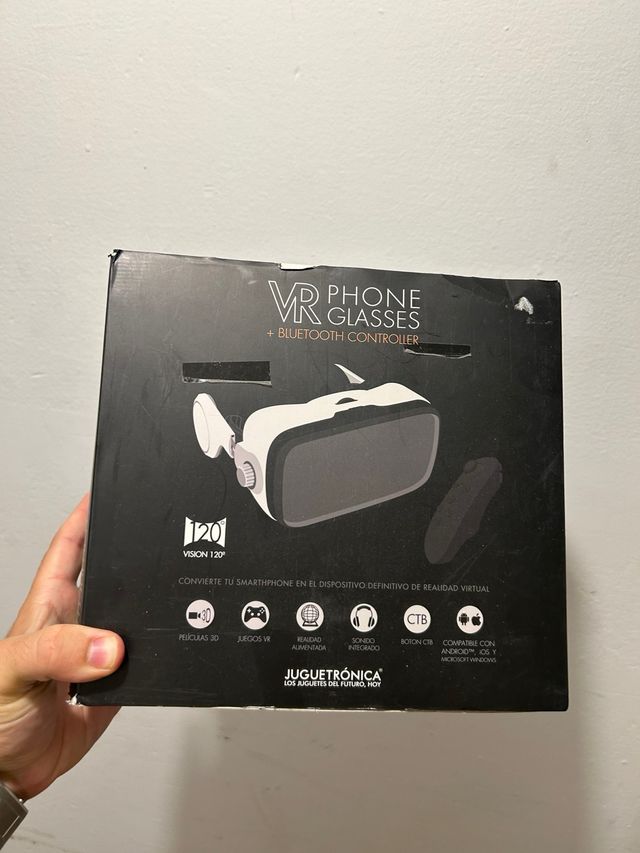Gafas VR Phone Glasses + Bluetooth Controller