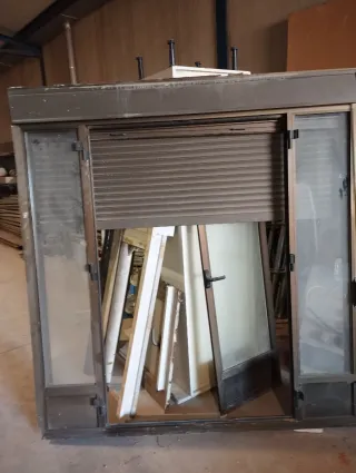 Ventana Marrón Terraza Balcón