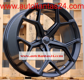 8836 JUEGO DE 4 LLANTAS AUDI RS BLACK