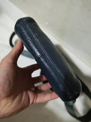 Borsello Piquadro Pelle Blu/Grigio