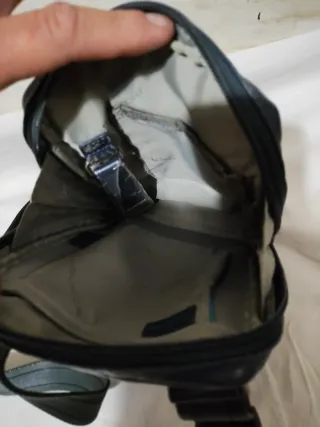 Borsello Piquadro Pelle Blu/Grigio