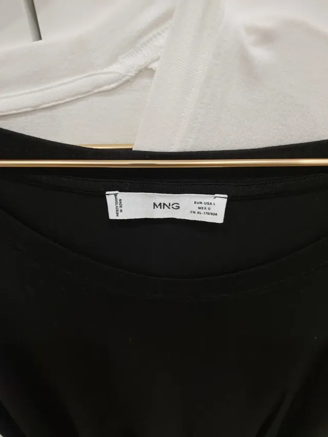 2 Camisetas Oversize Mango Talla S