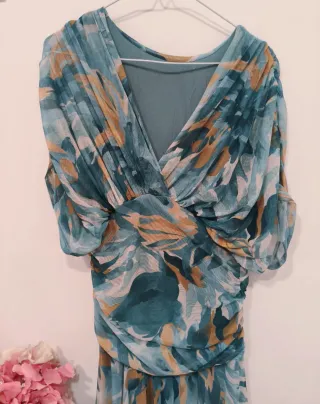 Vestido estampado mujer talla M