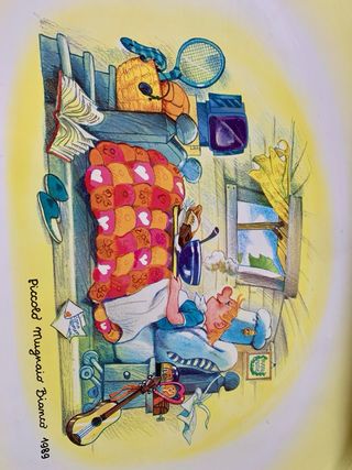 Vassoio Mulino Bianco Piccolo Mugnaio 1989