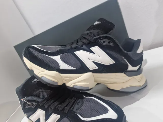 New Balance 9060 Beige/Negro/Gris/Blanco