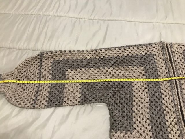 Cardigan uncinetto donna taglia unica