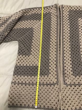 Cardigan uncinetto donna taglia unica