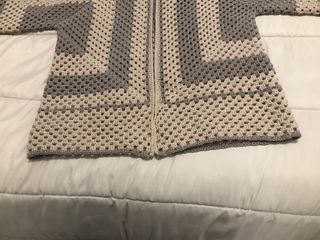 Cardigan uncinetto donna taglia unica