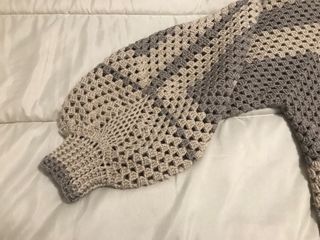 Cardigan uncinetto donna taglia unica