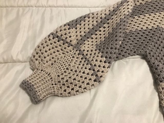 Cardigan uncinetto donna taglia unica