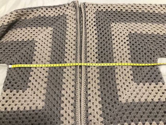 Cardigan uncinetto donna taglia unica