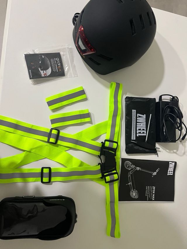 Patinete ZWheel Fox Max + Accesorios