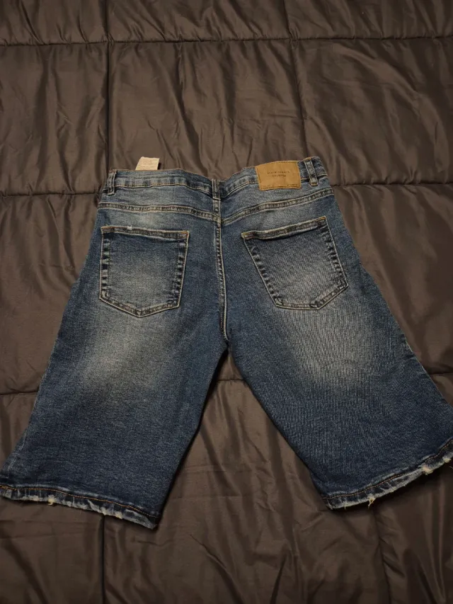 Banqueros cortos vaqueros azules