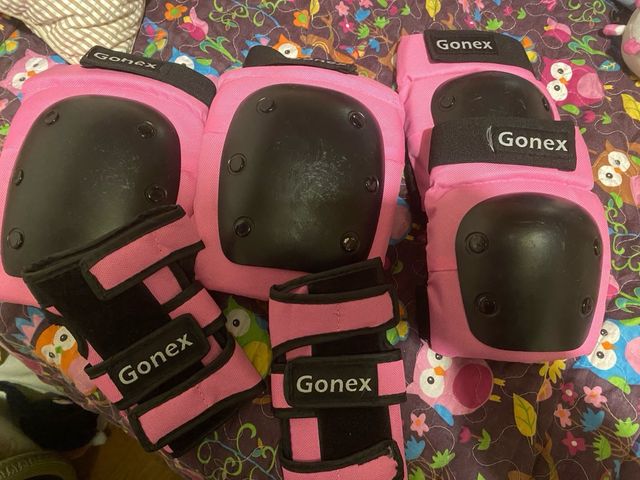 Protecciones Gonex para patinaje (rodillas, codos)