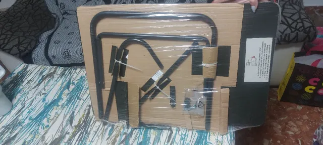 Mesa colgante balcón 60x40 cm