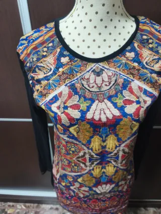 Blusa Bonita Estampada Manga Larga