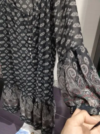 Vestido Boho Zara Estampado