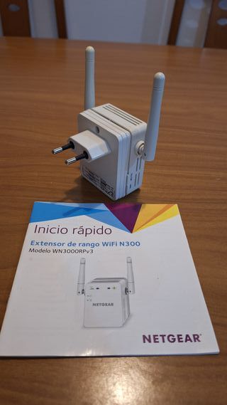 Repetidor WiFi N300 NETGEAR WN3000RPv3