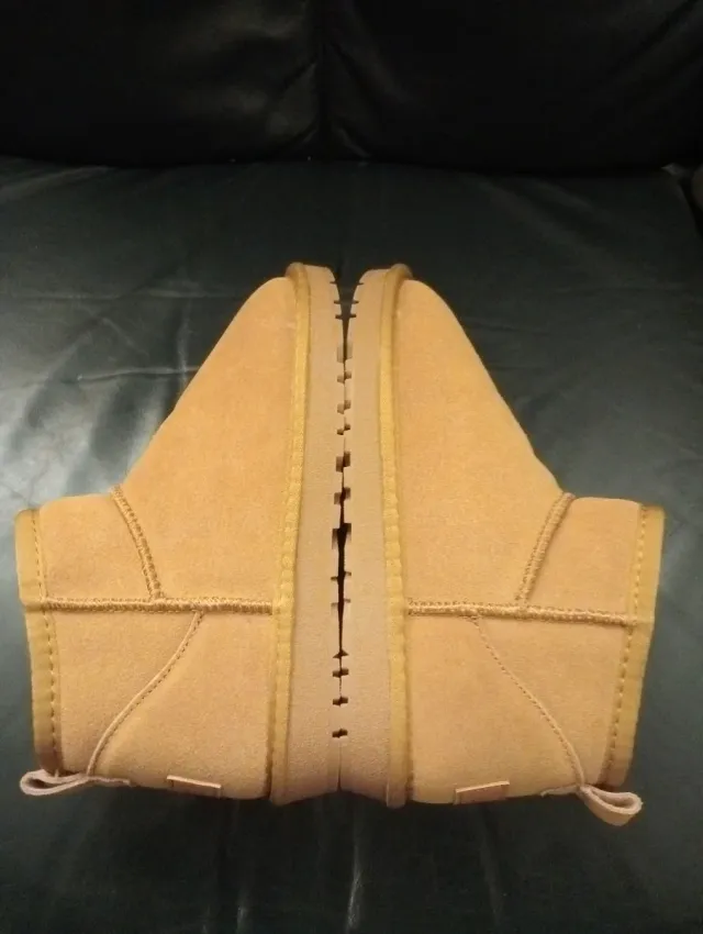 Botas suaves y calentitas estilo invierno, lujo