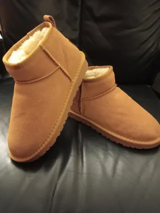 Botas suaves y calentitas estilo invierno, lujo